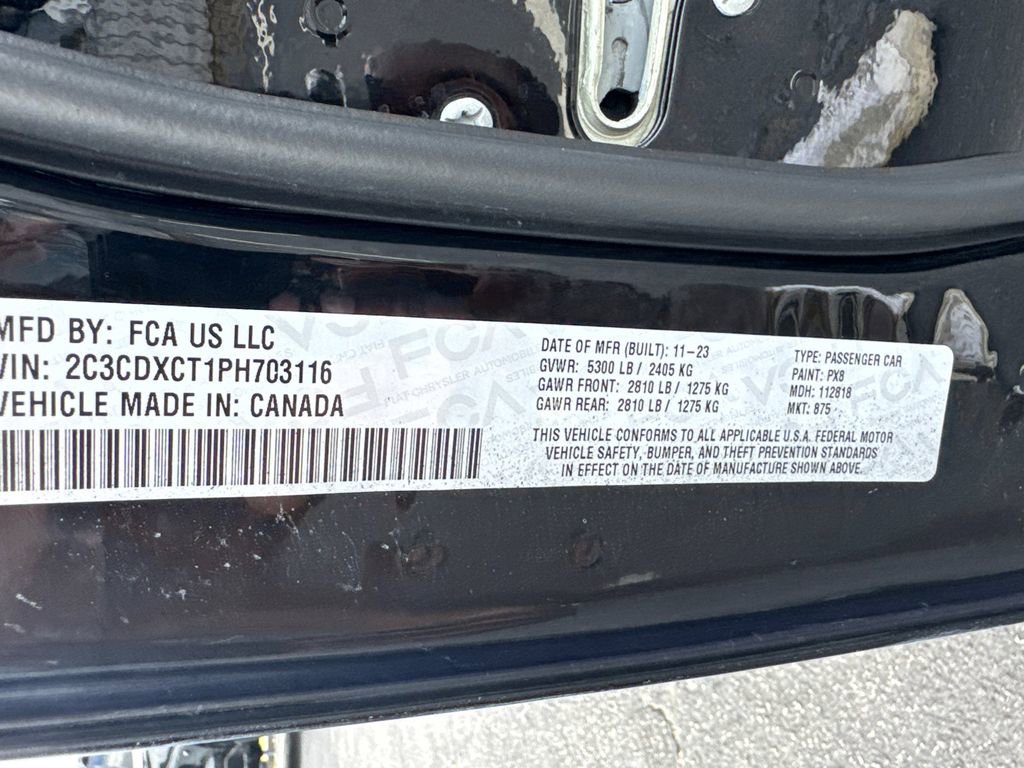 Used 2023 Dodge Charger R/T w/ Blacktop Package image 33