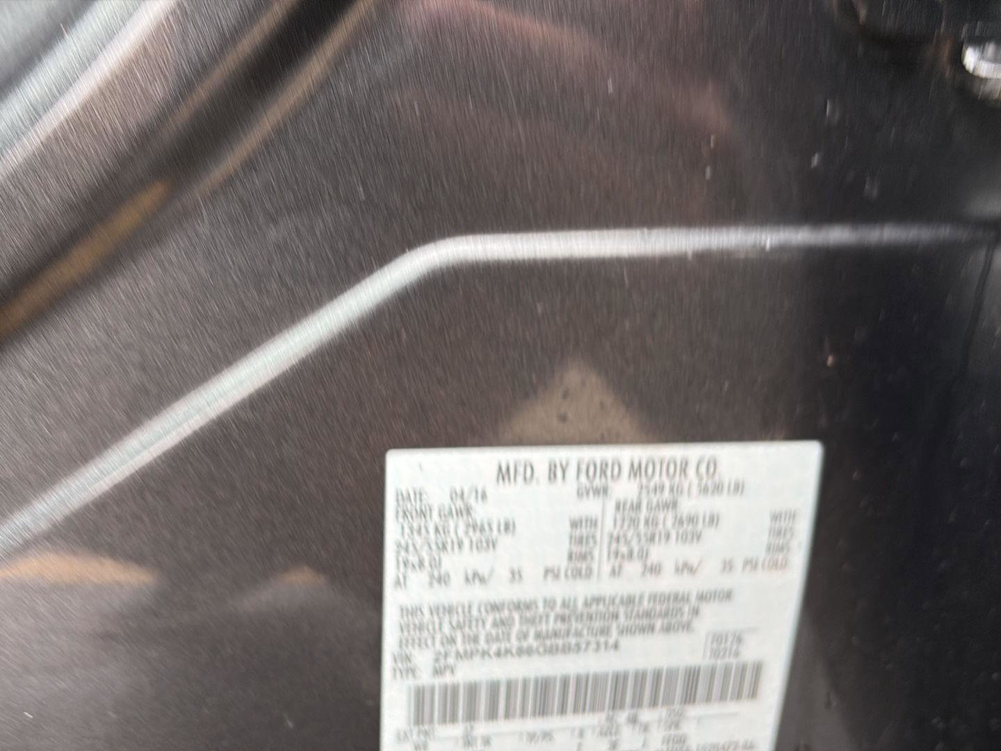 Used 2016 Ford Edge Titanium w/ Equipment Group 301A image 15