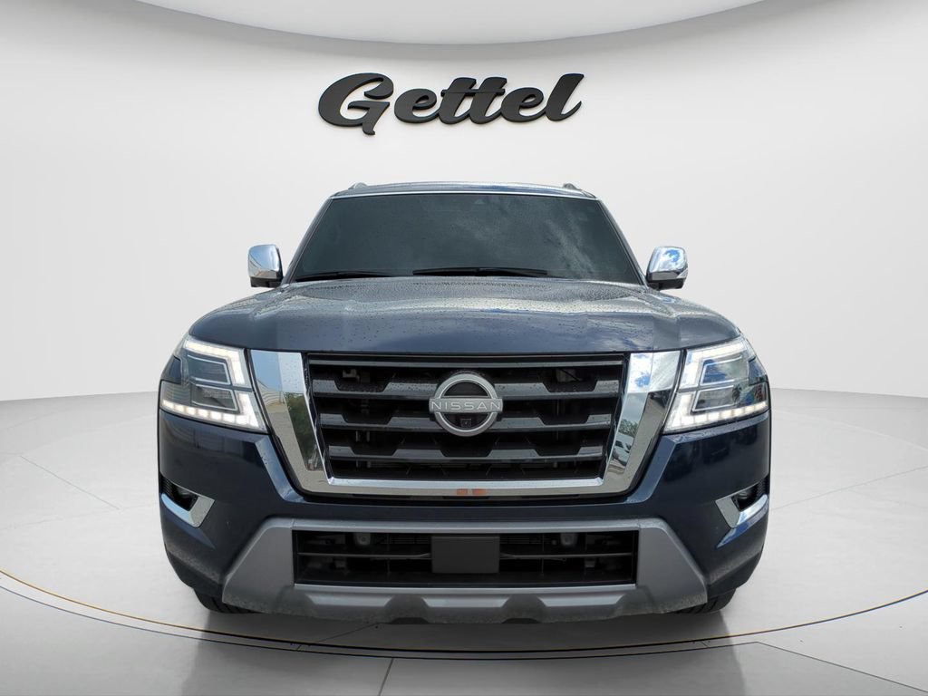 Certified 2024 Nissan Armada Platinum w/ Captain's Chairs Package RWD image 2