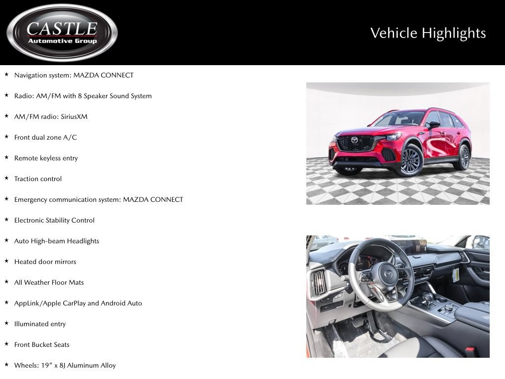 New 2026 MAZDA CX-70 SC AWD/4WD image 4