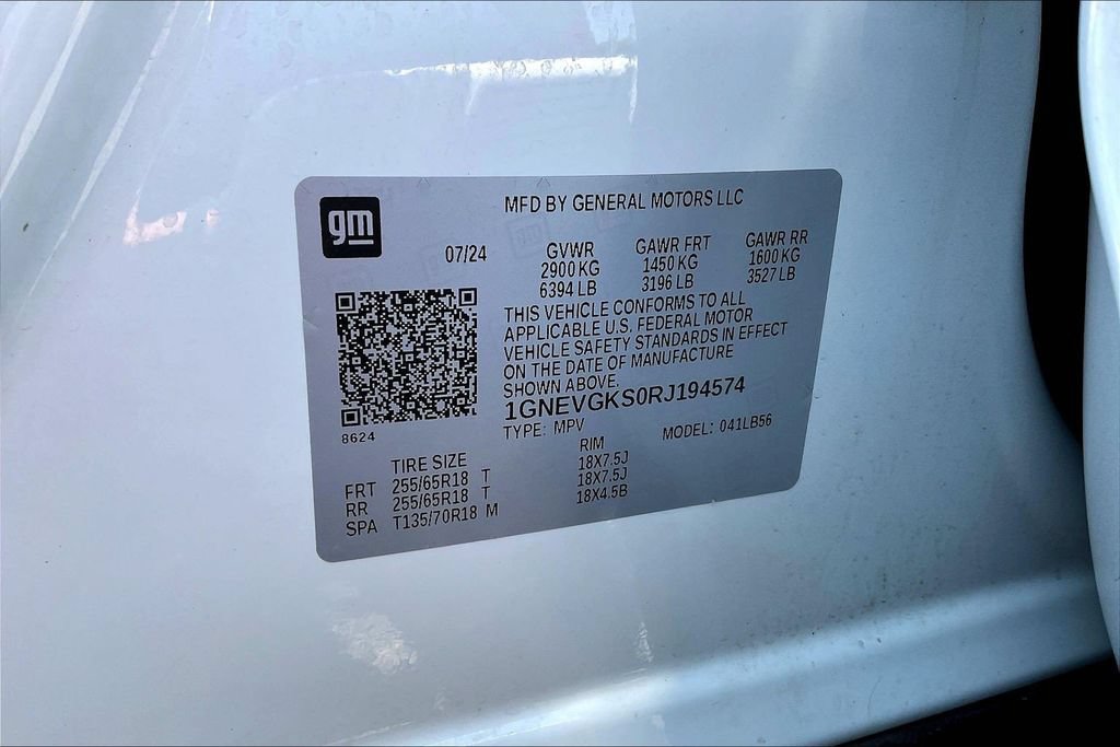 Used 2024 Chevrolet Traverse LT AWD/4WD image 22