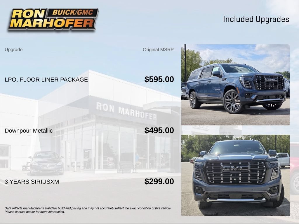 New 2026 GMC Yukon XL Denali Ultimate w/ LPO, Floor Liner Package AWD/4WD image 6