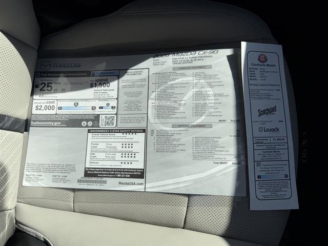 New 2026 MAZDA CX-90 3.3 Turbo w/ Preferred Package image 36