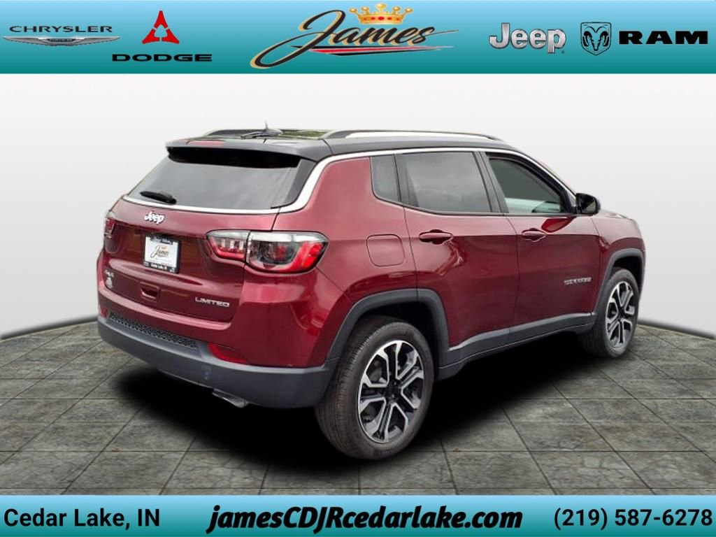 Used 2022 Jeep Compass Limited AWD/4WD image 4
