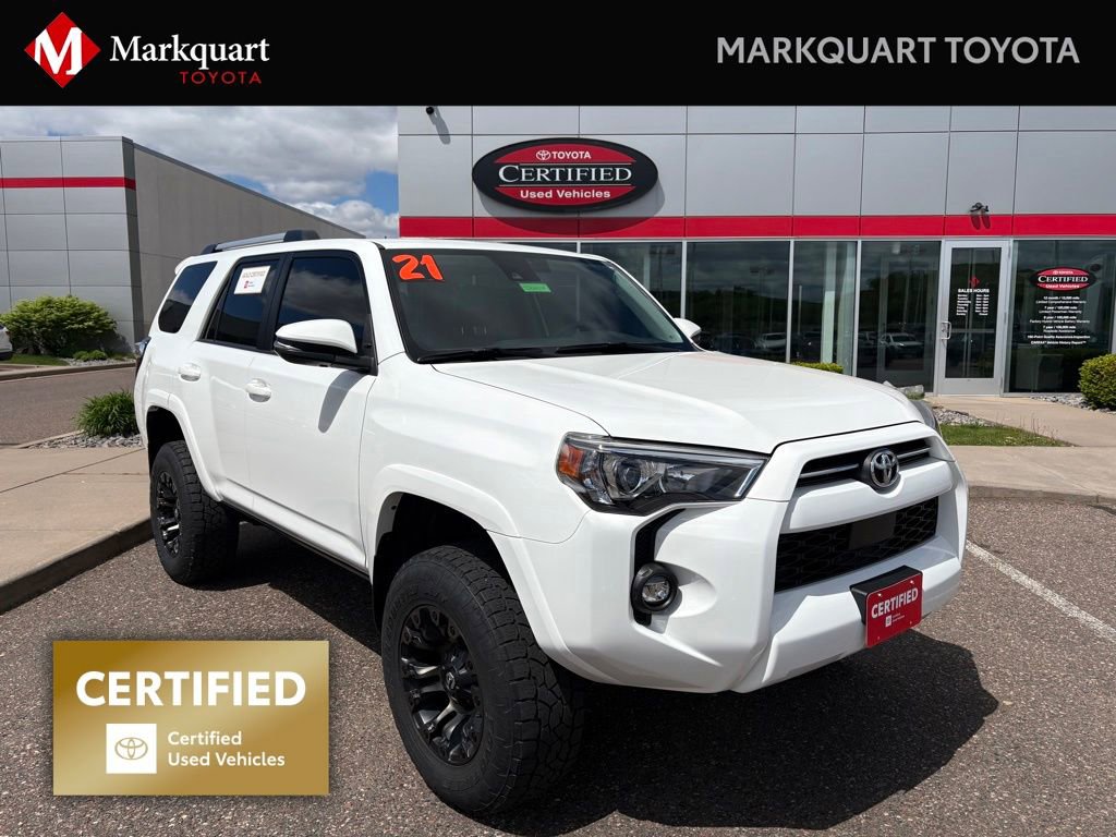 Certified 2021 Toyota 4Runner SR5 Premium w/ Moonroof Package AWD/4WD image 1