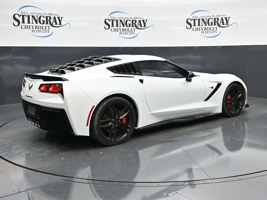 Used 2019 Chevrolet Corvette Stingray Coupe w/ Carbon Flash Badge Package RWD image 7