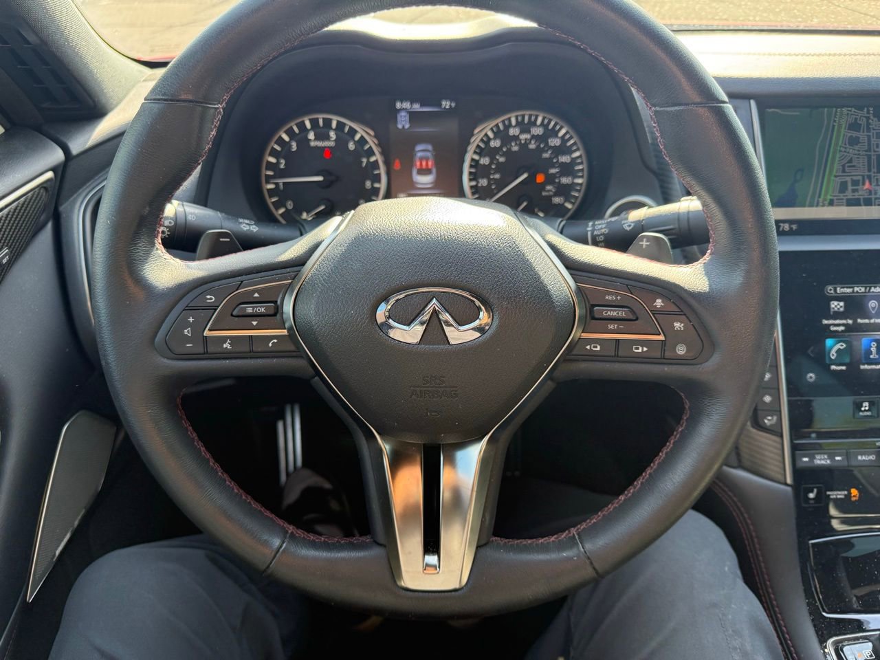 Certified 2023 INFINITI Q50 Red Sport 400 image 17