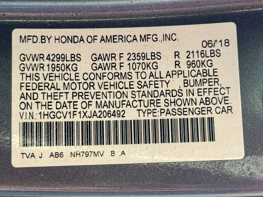 Used 2018 Honda Accord LX image 24