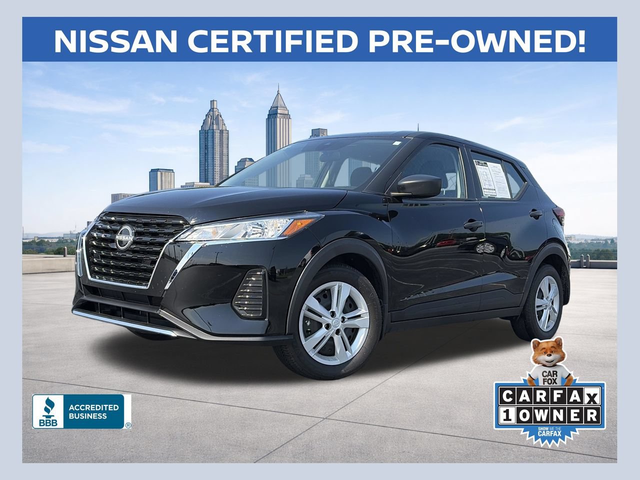 Certified 2024 Nissan Kicks S