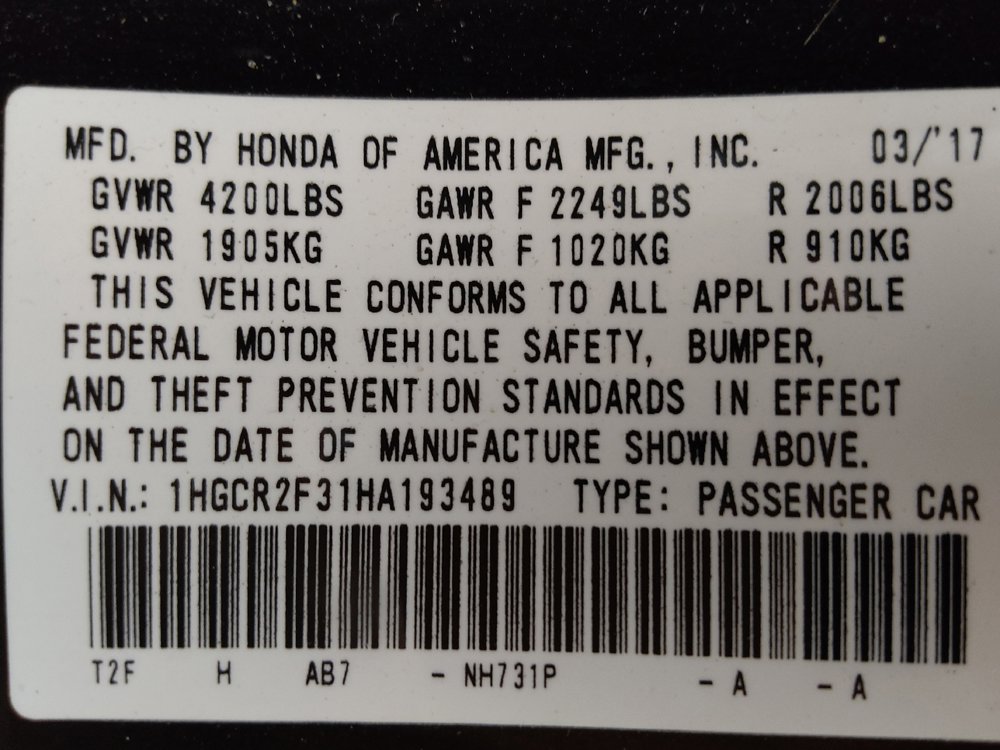 Used 2017 Honda Accord LX image 33