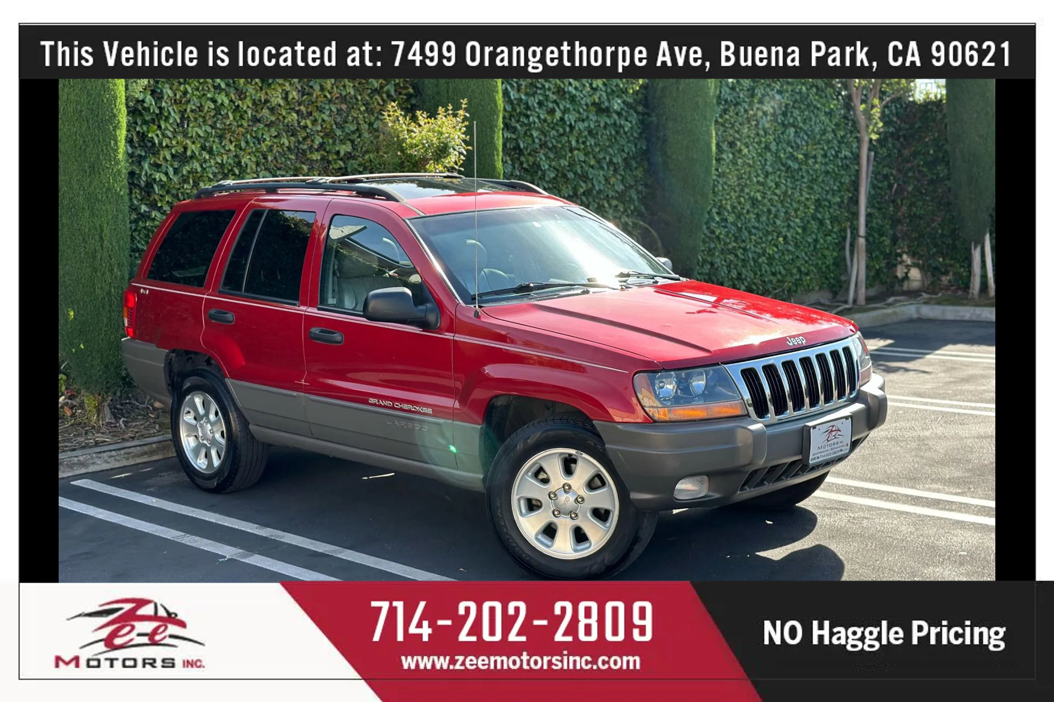 Used 2001 Jeep Grand Cherokee Laredo