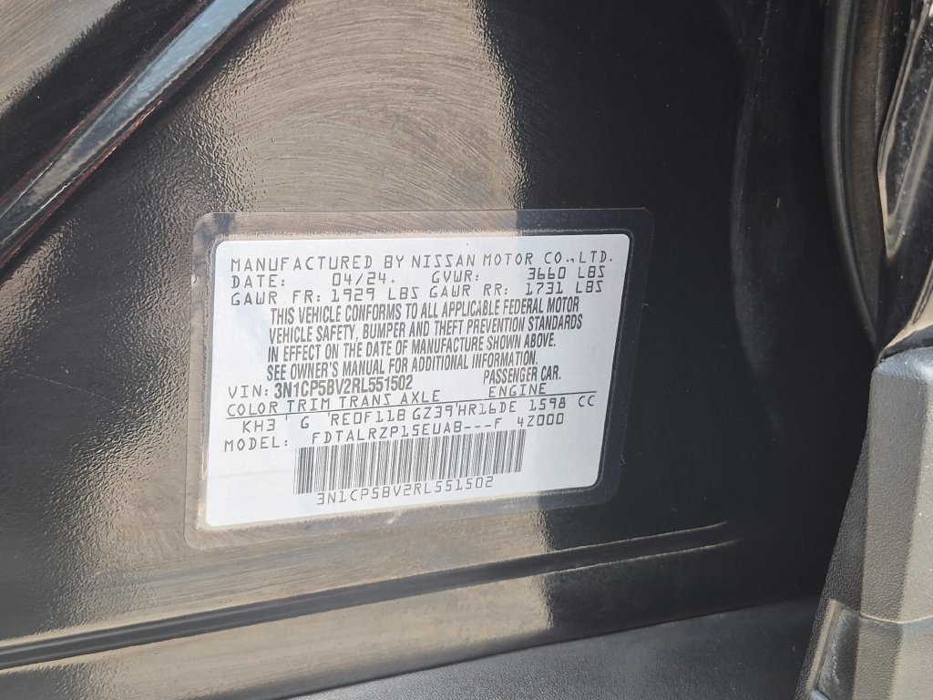 Certified 2024 Nissan Kicks S FWD image 33