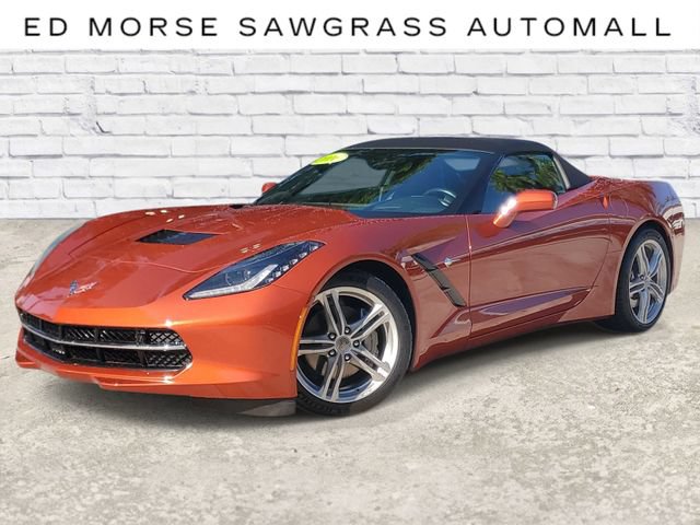 Used 2016 Chevrolet Corvette Stingray Convertible w/ 3LT Preferred Equipment Group RWD image 1