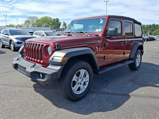 Certified 2021 Jeep Wrangler Unlimited Sport AWD/4WD image 3
