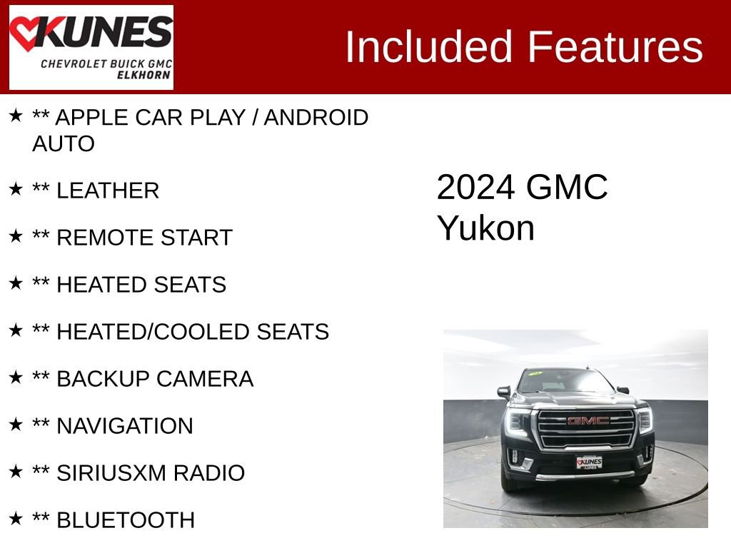 Used 2024 GMC Yukon SLT AWD/4WD video 2