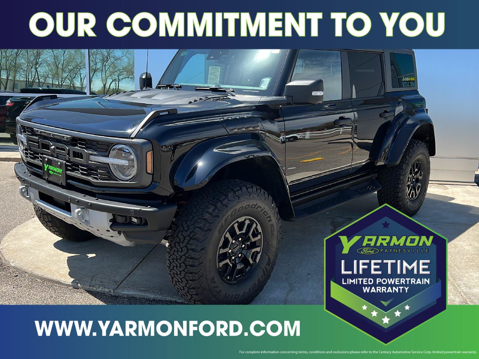 New 2024 Ford Bronco Raptor w/ Interior Carbon Fiber Pack 6