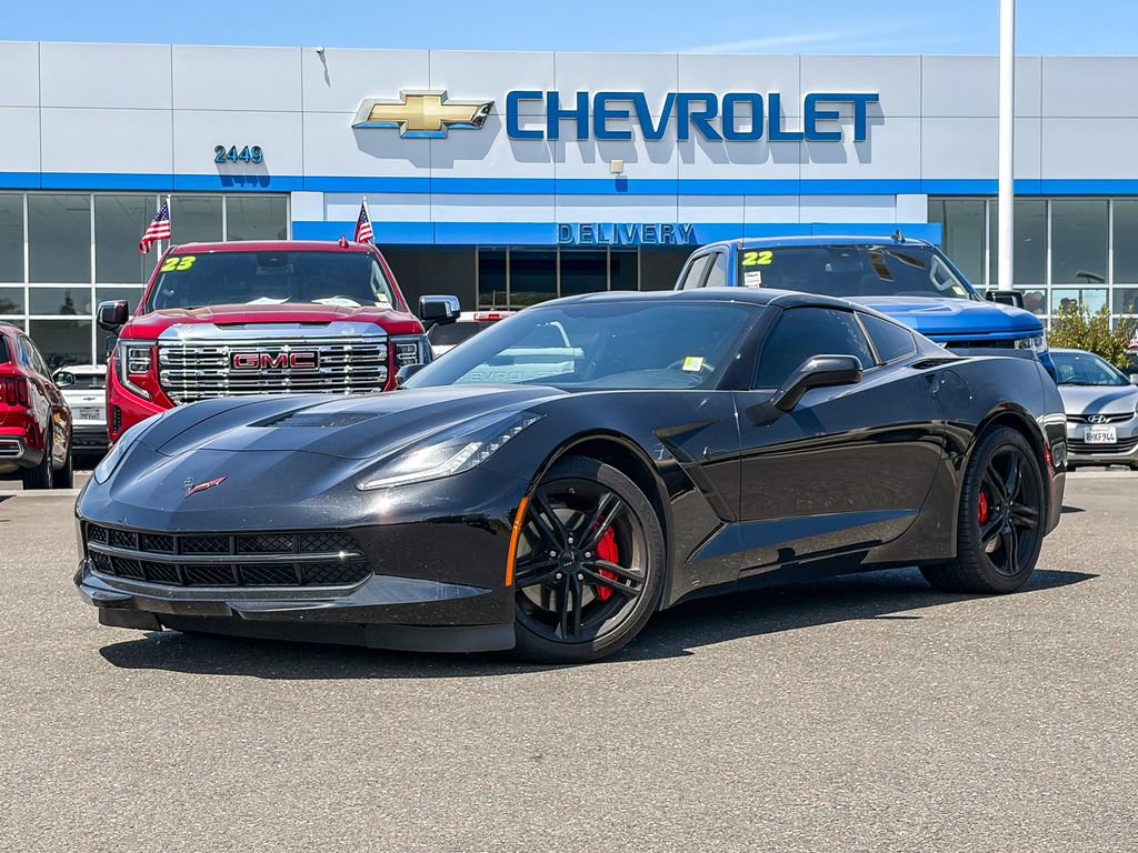 Used 2017 Chevrolet Corvette Stingray Coupe w/ Carbon Flash Badge Package