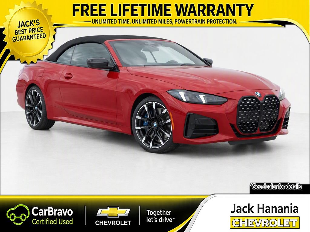 Used 2026 BMW 430i xDrive Convertible w/ M Sport Package AWD/4WD image 1