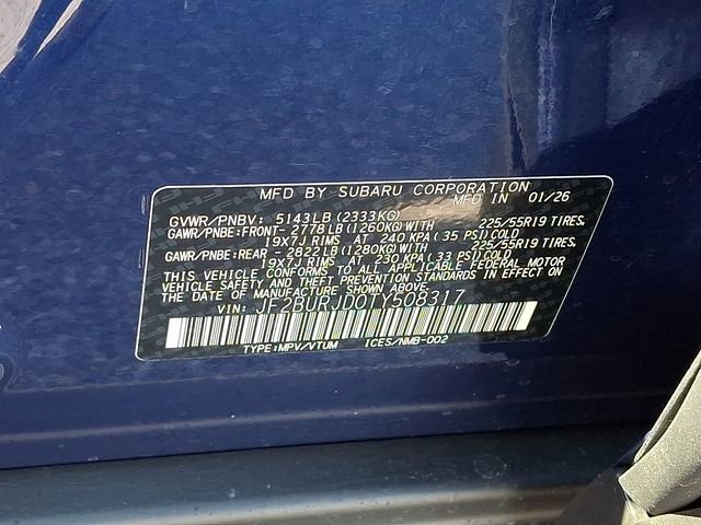 New 2026 Subaru Outback Touring XT AWD/4WD image 18