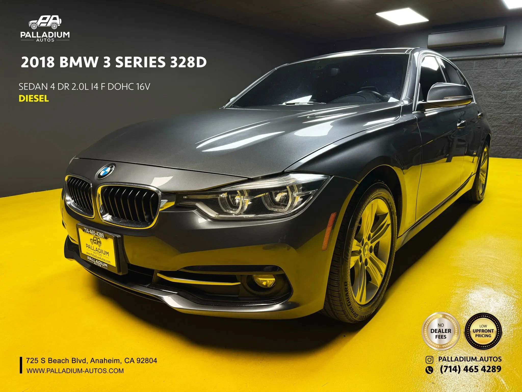 Used 2018 BMW 328d Sedan
