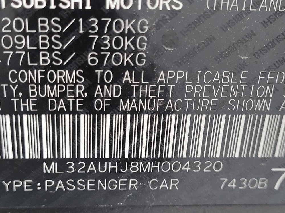 Used 2021 Mitsubishi Mirage LE FWD image 33
