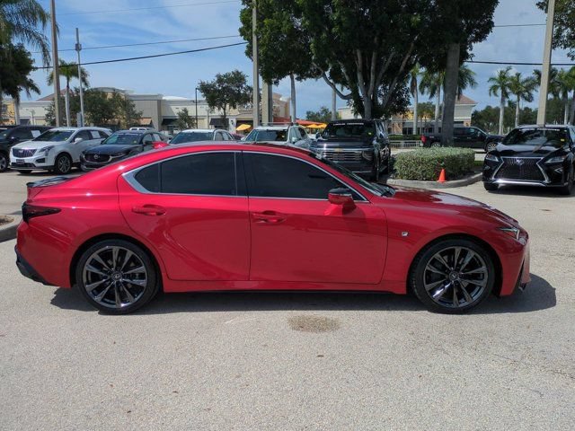 Certified 2024 Lexus IS 350 F Sport w/ Navigation Package RWD image 3
