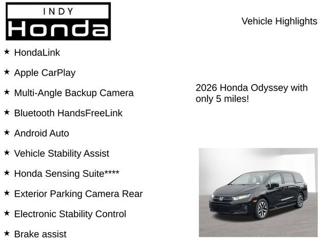 New 2026 Honda Odyssey EX-L image 7