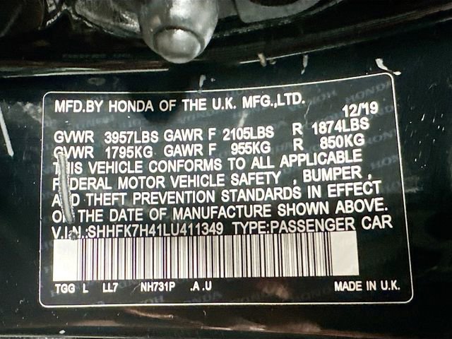 Used 2020 Honda Civic Sport image 29