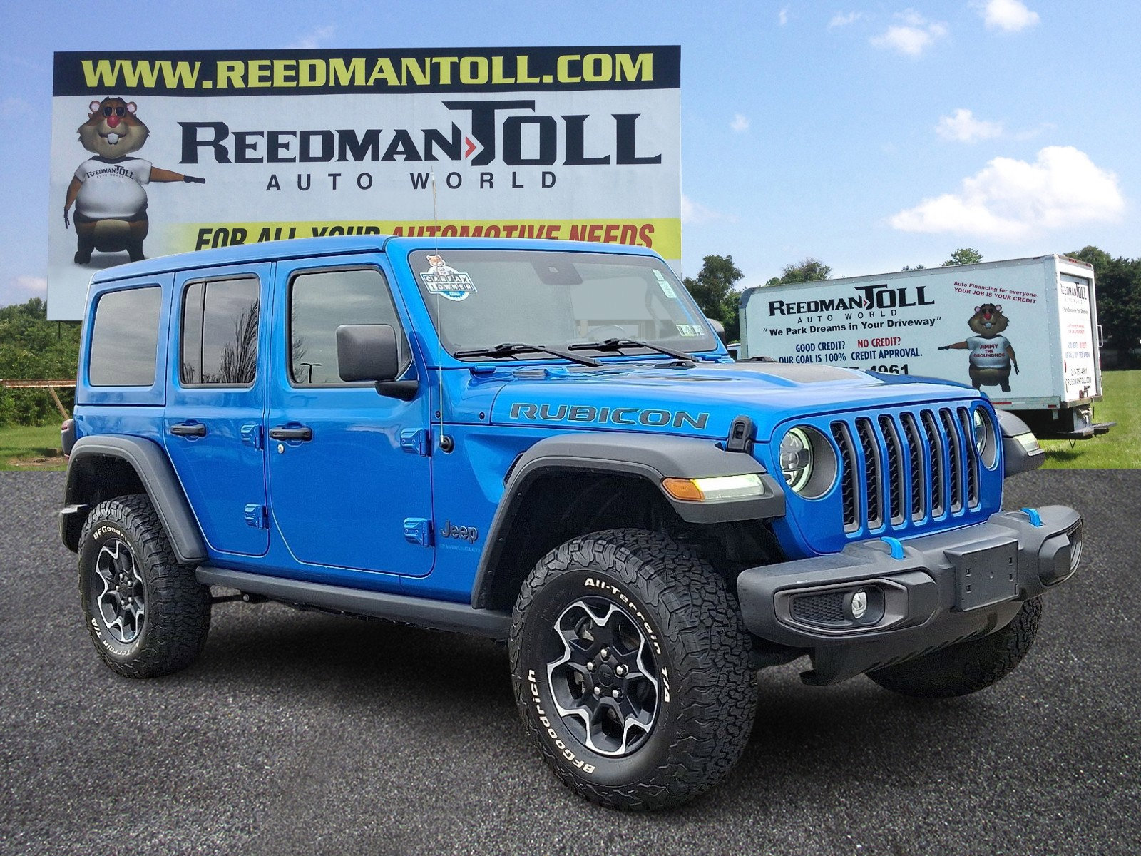 Used 2023 Jeep Wrangler Unlimited Rubicon 4xe w/ Safety Group image 1