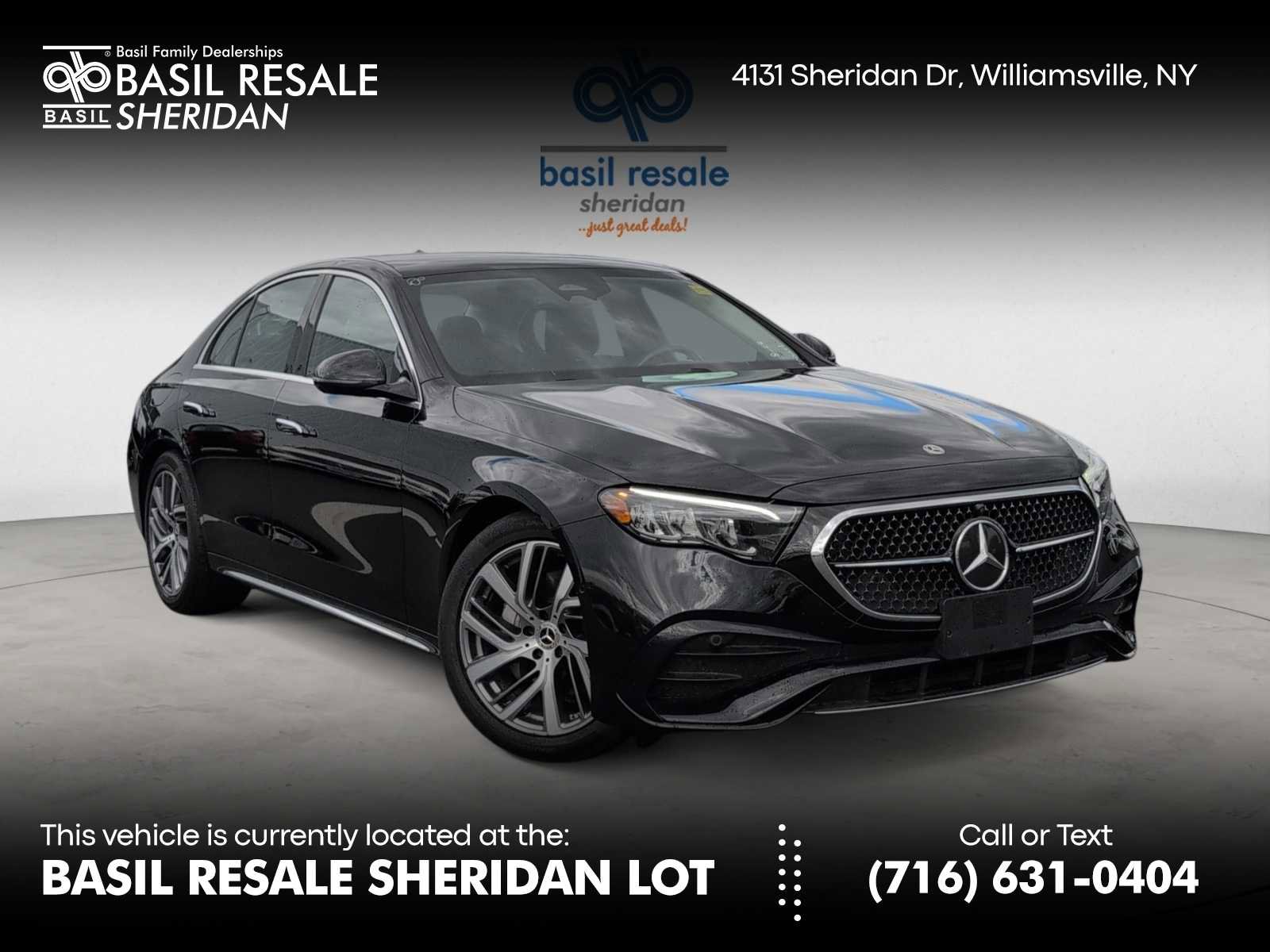 Used 2025 Mercedes-Benz E 350 4MATIC Sedan image 1