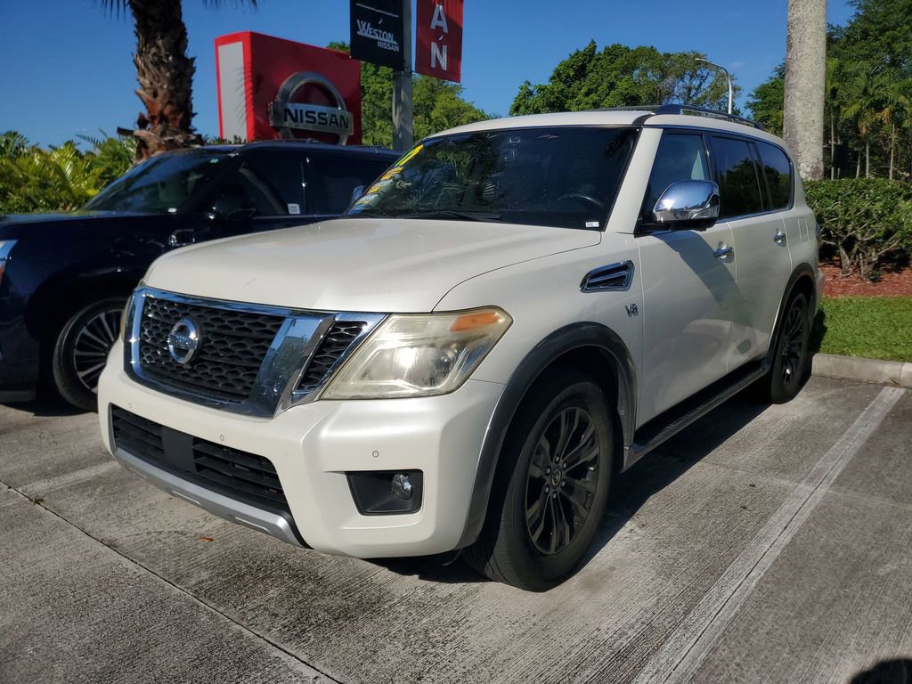 Certified 2017 Nissan Armada Platinum RWD image 2
