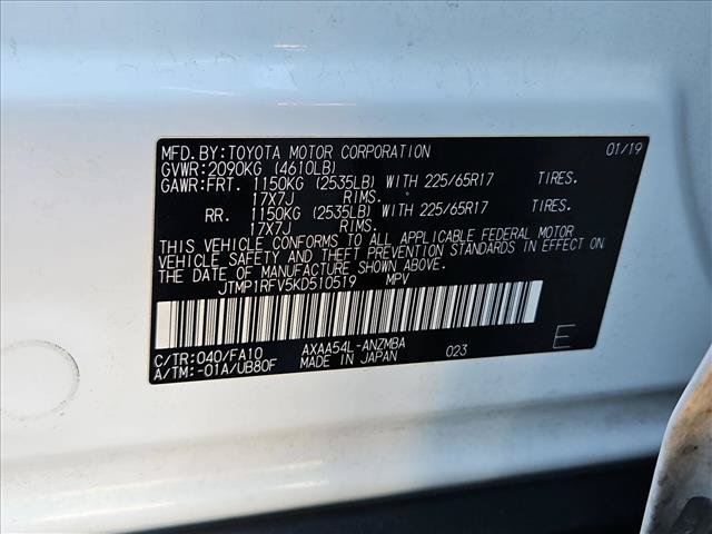 Used 2019 Toyota RAV4 XLE w/ Convenience Package AWD/4WD image 24