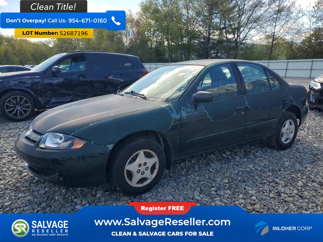 Used 2003 Chevrolet Cavalier Sedan w/ Preferred Equipment Group