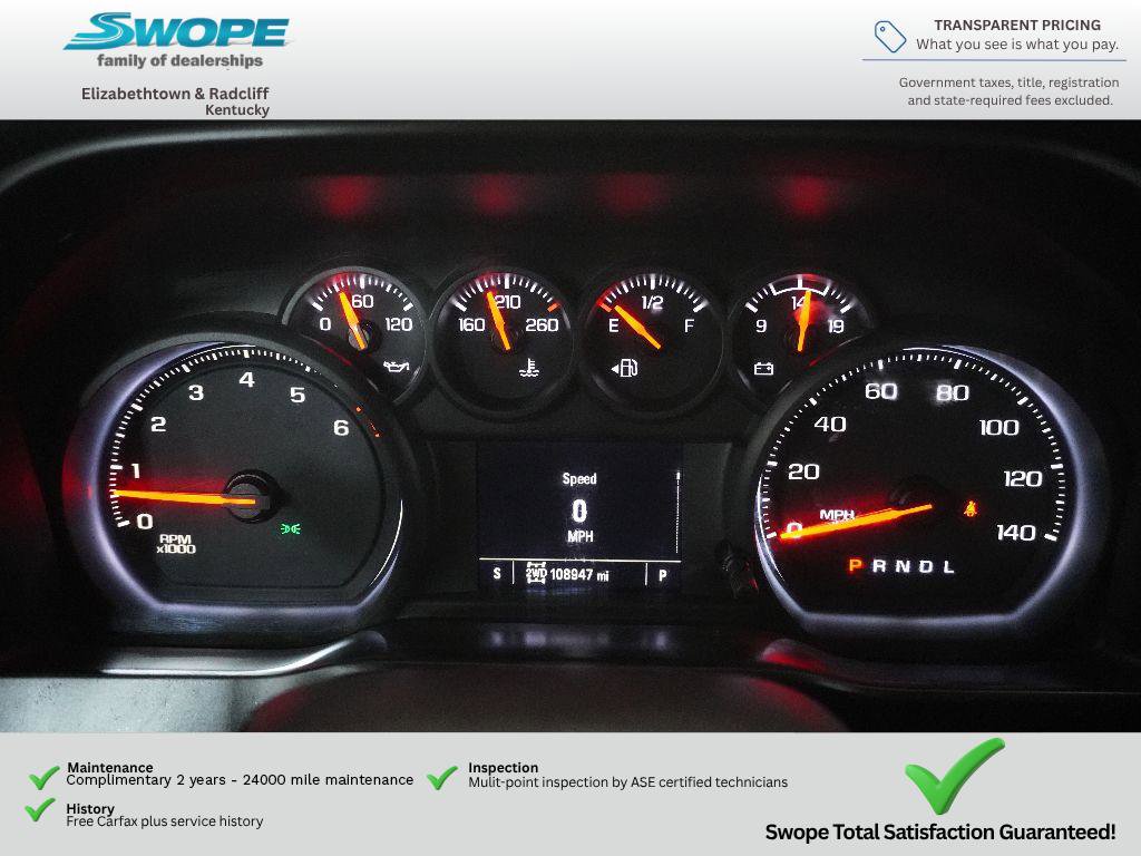 Used 2020 Chevrolet Silverado 2500 Custom w/ Custom Value Package AWD/4WD image 17