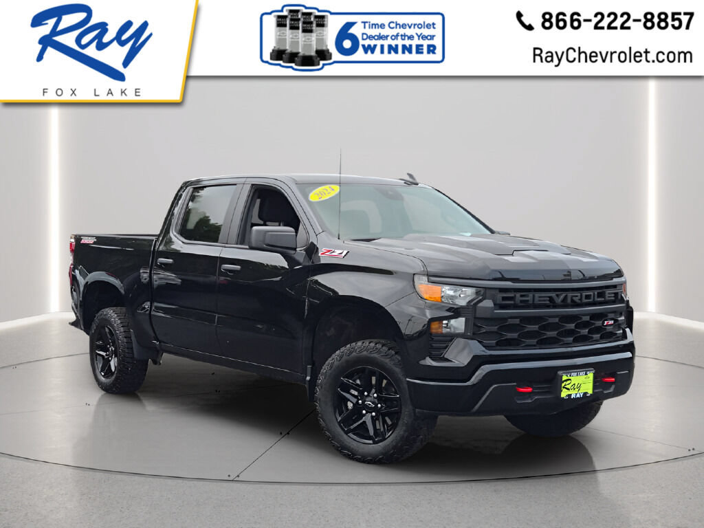 Certified 2024 Chevrolet Silverado 1500 Custom Trail Boss