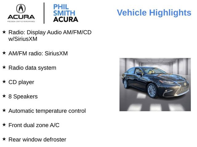 Used 2017 Lexus ES 350 w/ Premium Package image 4