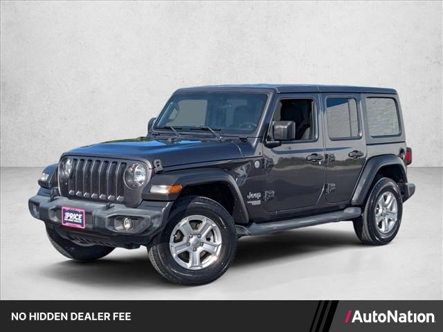 Used 2019 Jeep Wrangler Unlimited Sport S AWD/4WD image 1