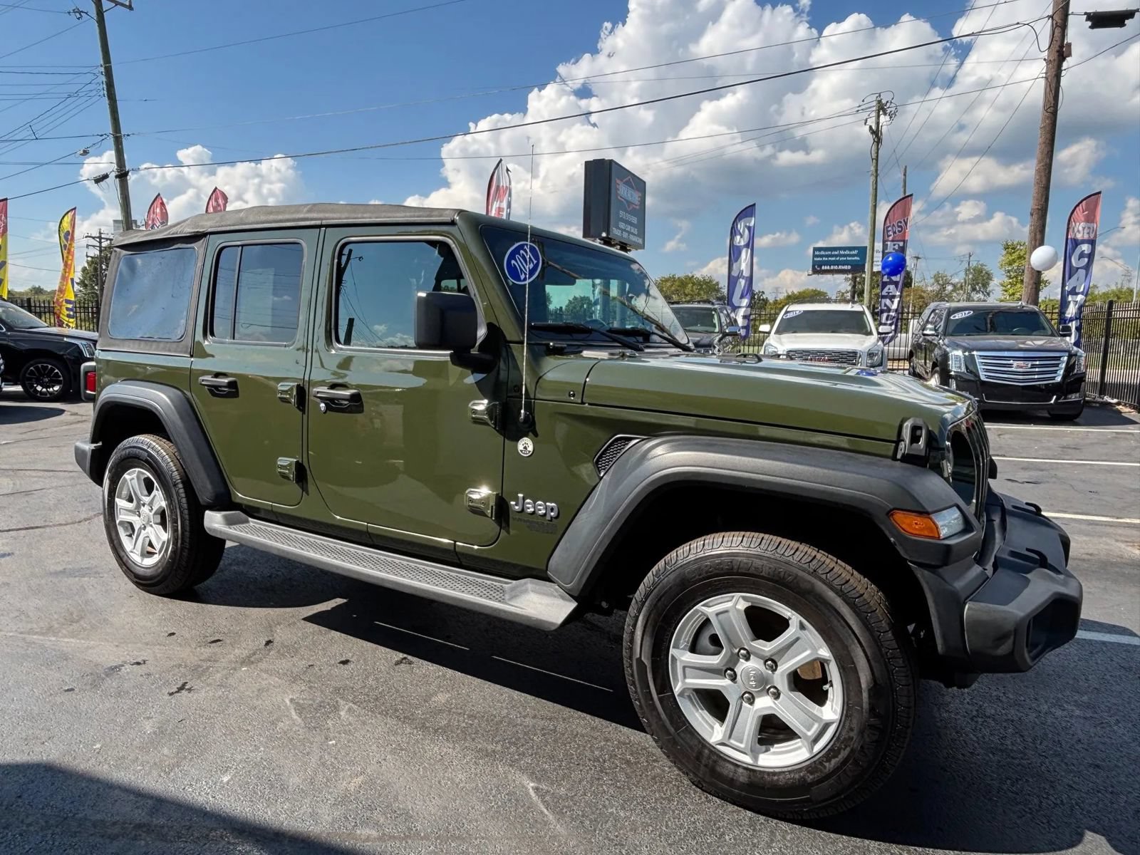 Used 2021 Jeep Wrangler Unlimited Sport AWD/4WD image 5