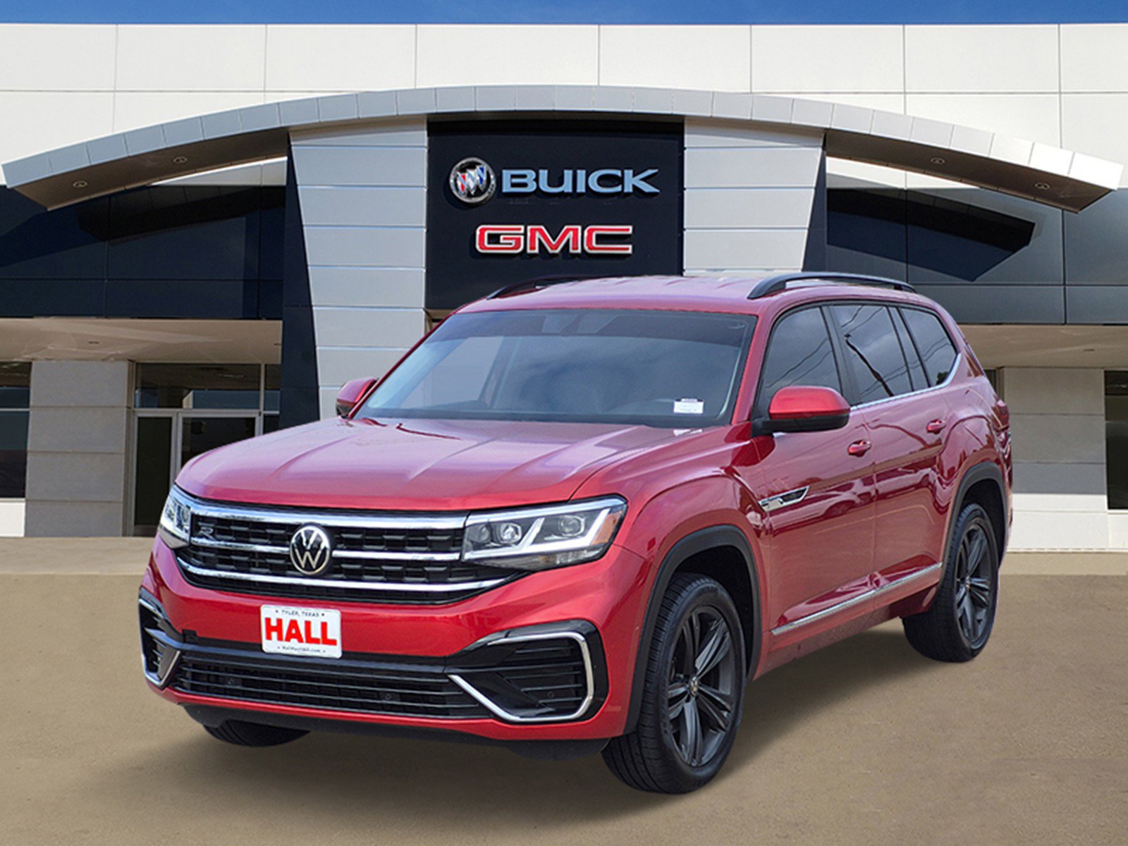 Used 2021 Volkswagen Atlas SE w/ Towing Package AWD/4WD image 3