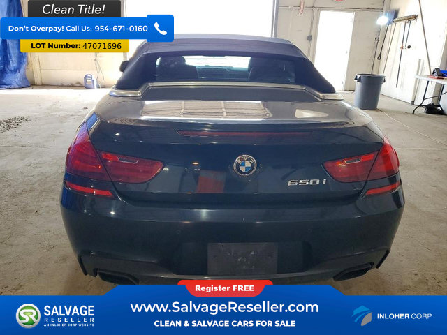Used 2012 BMW 650i xDrive Convertible AWD/4WD image 8