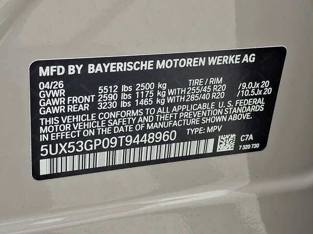 New 2026 BMW X3 xDrive30 w/ Premium Package AWD/4WD image 19