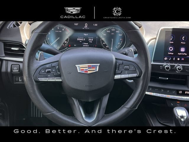 Certified 2025 Cadillac CT4 Sport w/ Cold Weather Package RWD image 16