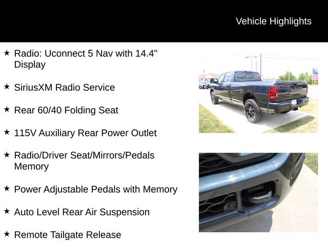 New 2026 RAM 3500 Laramie AWD/4WD image 6