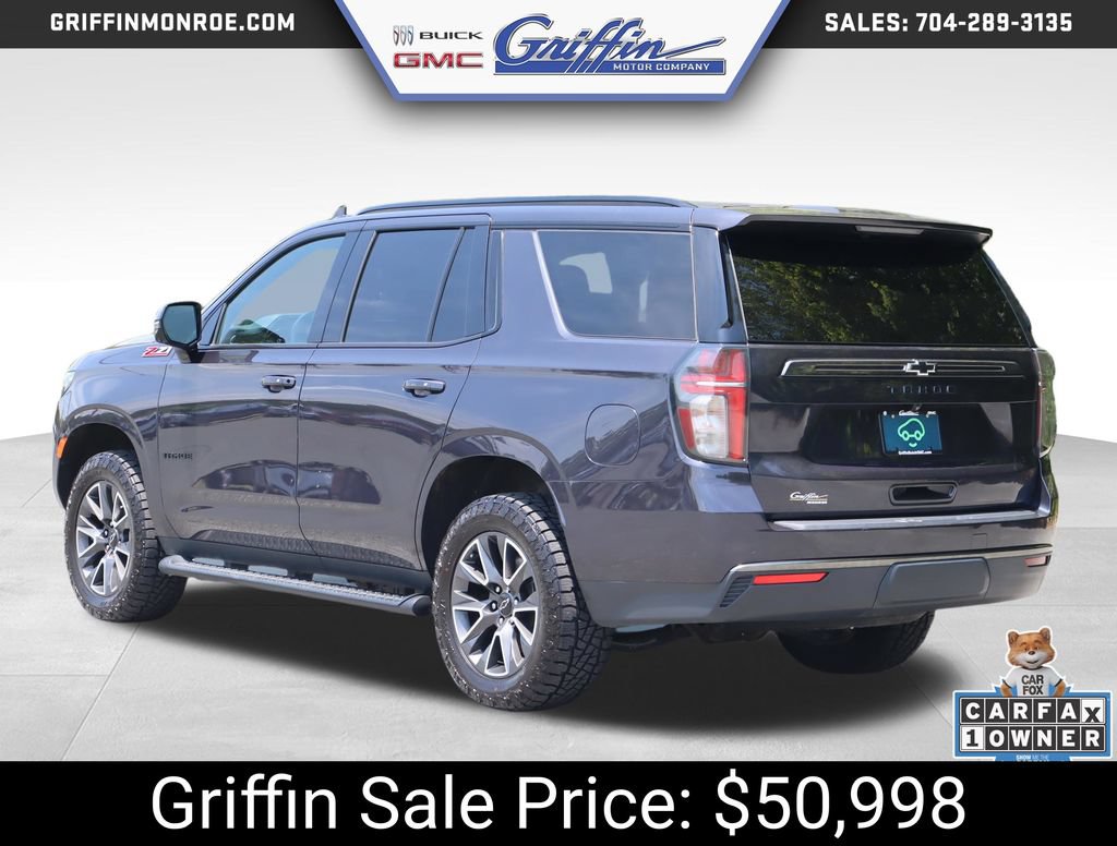 Certified 2022 Chevrolet Tahoe Z71 w/ Luxury Package AWD/4WD image 3