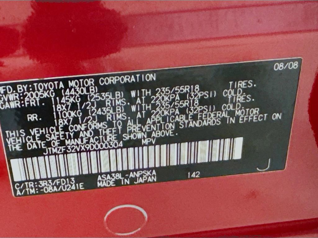 Used 2009 Toyota RAV4 Sport FWD image 35