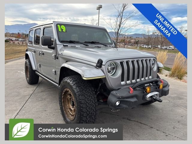 Used 2019 Jeep Wrangler Unlimited Sahara w/ Uconnect 4C Nav & Sound Group 360° Tour