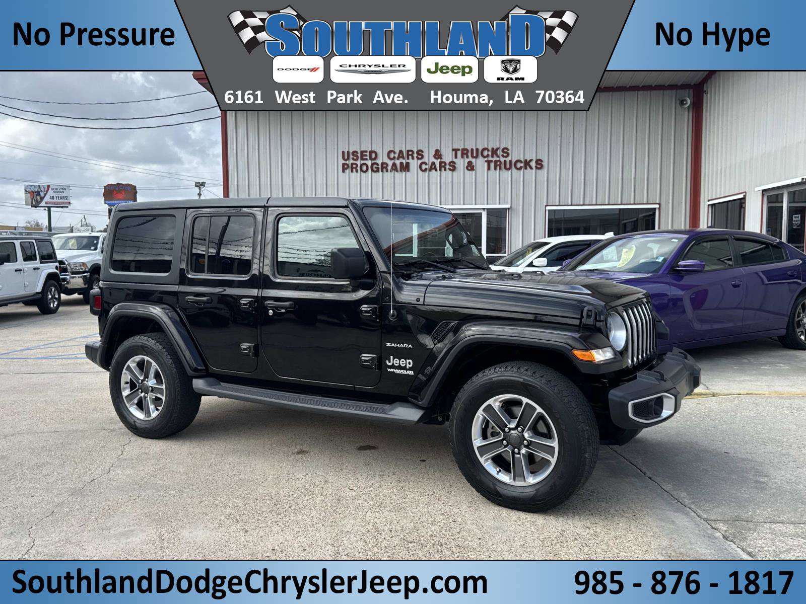 Used 2019 Jeep Wrangler Unlimited Sahara AWD/4WD image 1