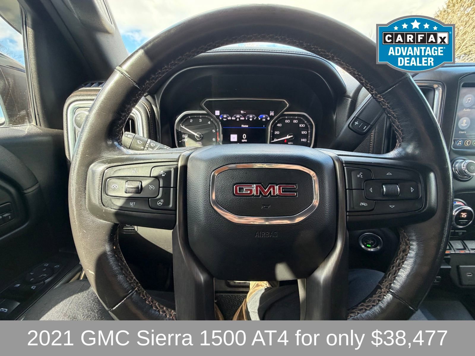 Used 2021 GMC Sierra 1500 AT4 w/ Technology Package image 10