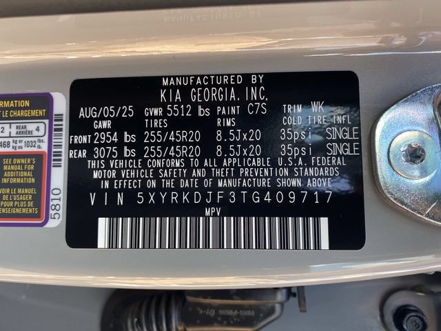 Certified 2026 Kia Sorento SX Prestige AWD/4WD image 50