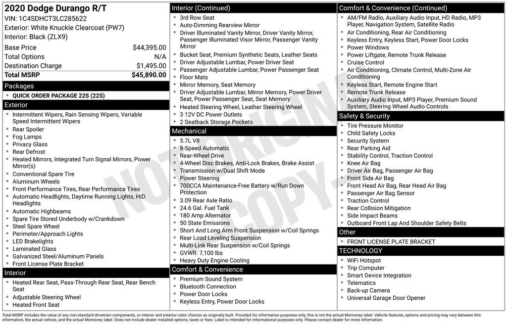 Used 2020 Dodge Durango R/T image 4